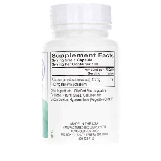 Potassium Orotate 175 Mg, ADR